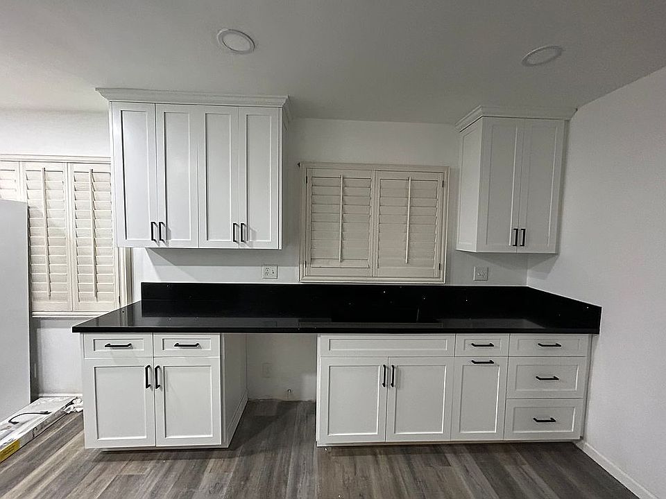 New cabinets