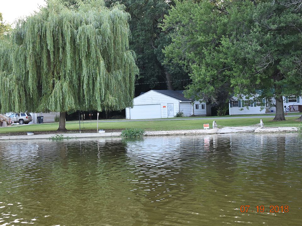 Open lot with boat ramp
