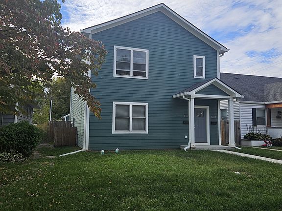 Front of unit, first floor for rent only. Separate entrances to each unit interior to front door.