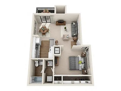 Floor plan Studio