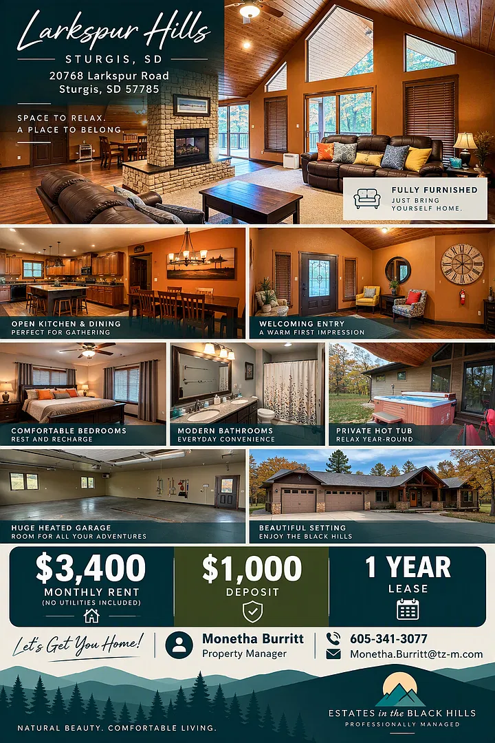 5 Bedroom Fully Furnished near Deadwood — Photo 1