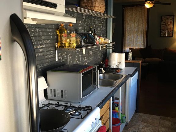 fully supplied kitchen