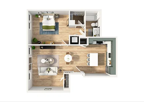 Floor plan A8