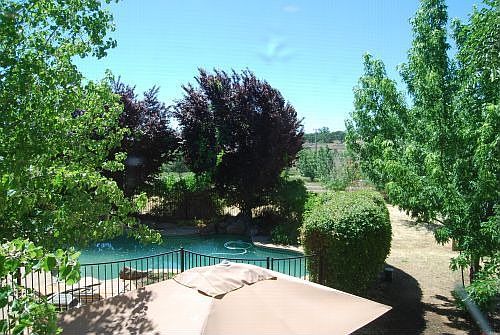Pool gunite and fenced