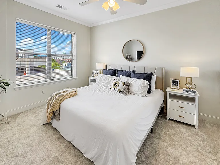 2nd bedroom with beautiful view. Spacious room with large clost and new carpet recently installed