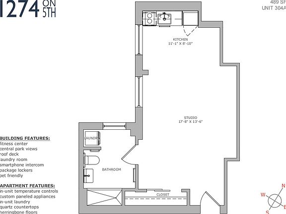 2nd image of 1274 5th Ave #304A