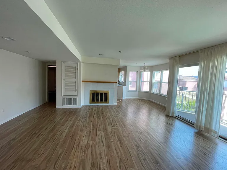 Living room with dinning area