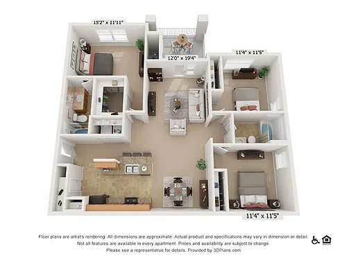 Floor plan The Murray