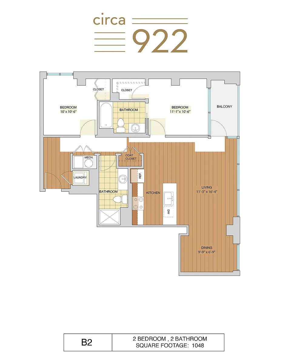 Floor plan B2