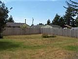 Large fenced back yard