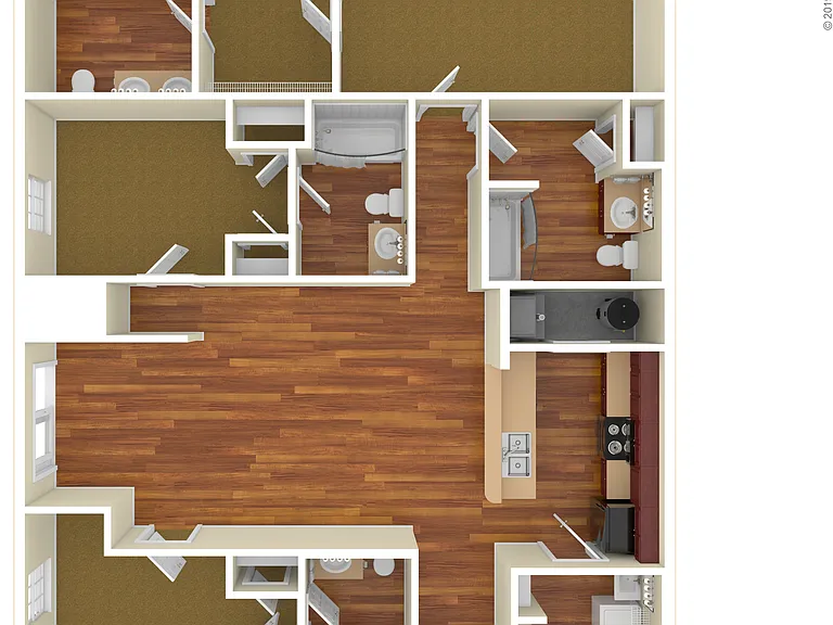 3 Bed 4 Bath