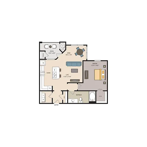 Floor plan A3