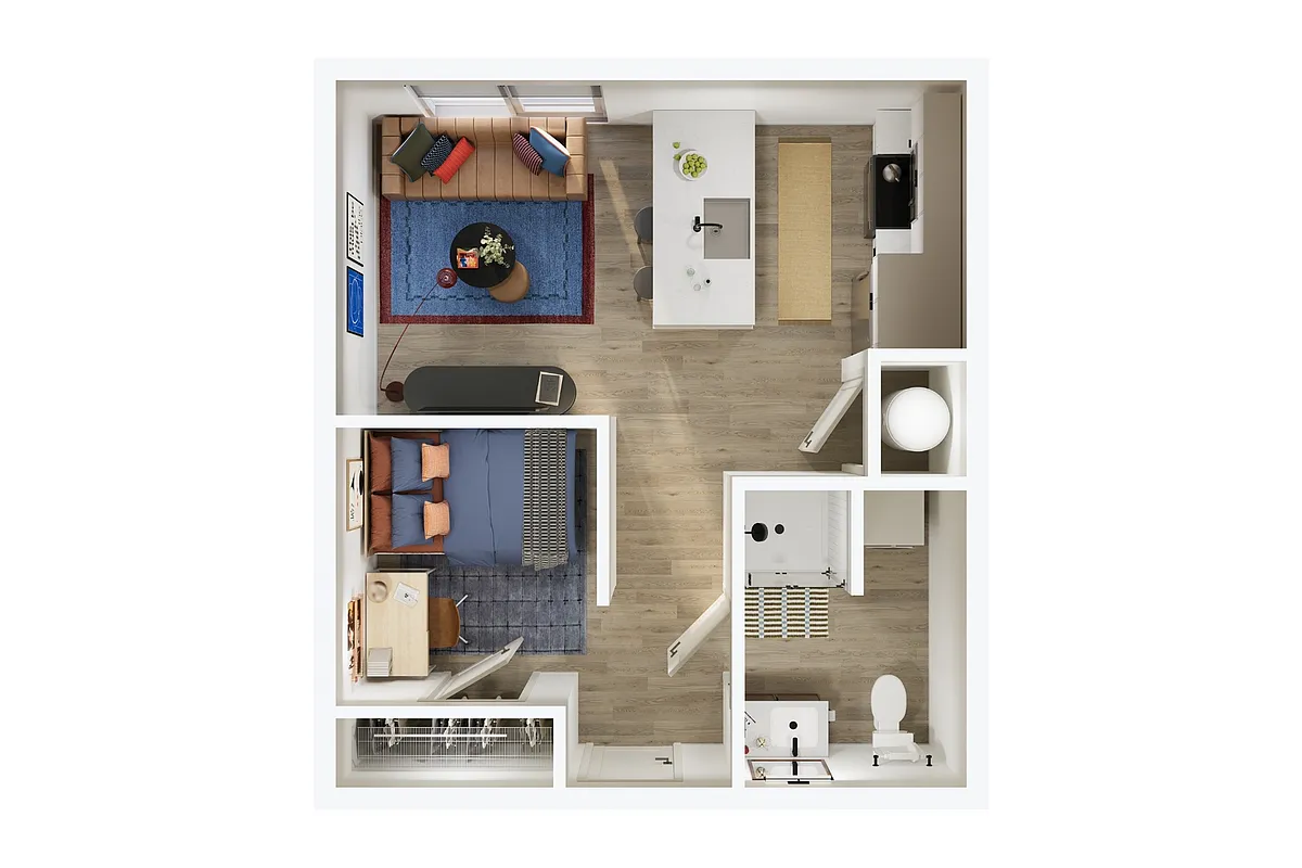 Floor plan Studio - A1