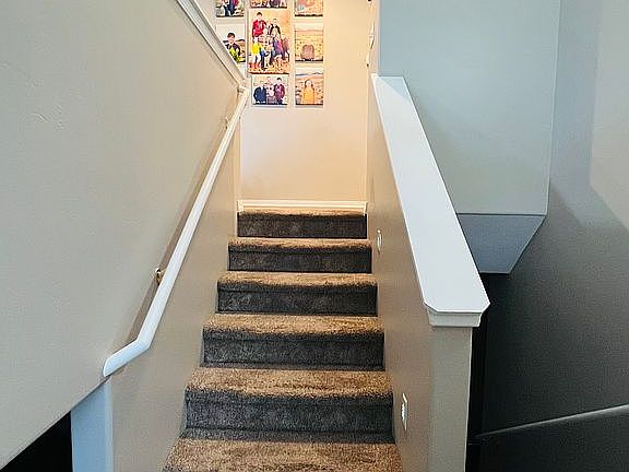 Stairs going to main level