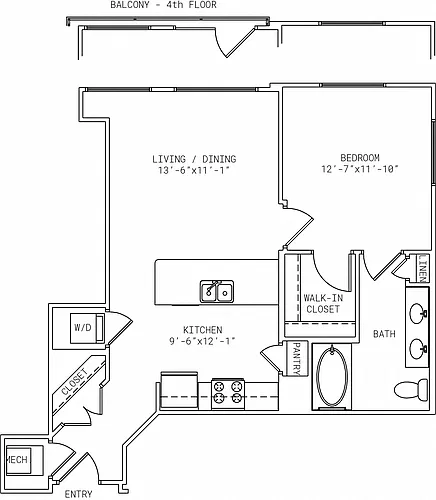 Floor plan 1-A18