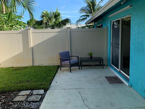 Private patio