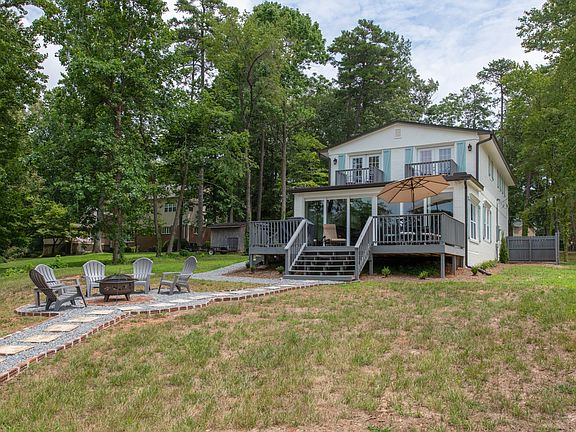 Water facing side of home