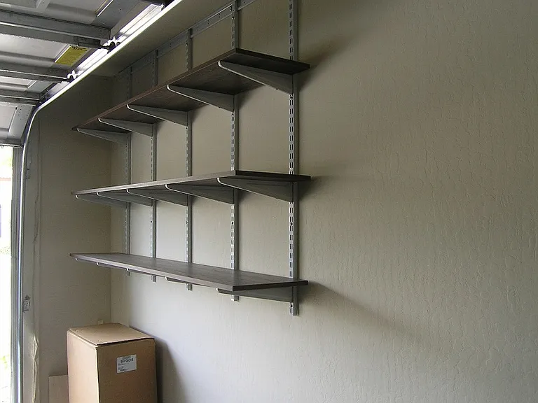 More garage shelves
