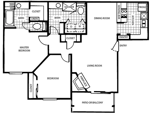 Floor plan B1