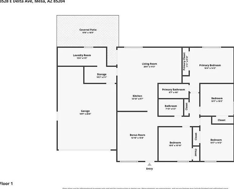 4 bed, 2.0 bath, 1611 sqft, $2,450 — Photo 2