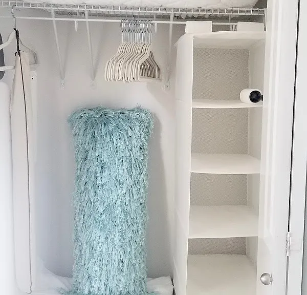 Two closets in the primary suite for excellent storage and organization