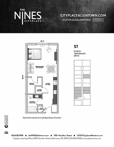 Floor plan ST