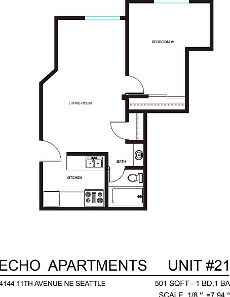 2nd image of 4144 11th Ave NE APT 11