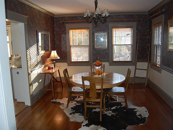 the view into the dining room