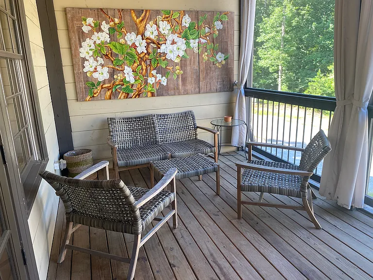 Main floor, screened patio.