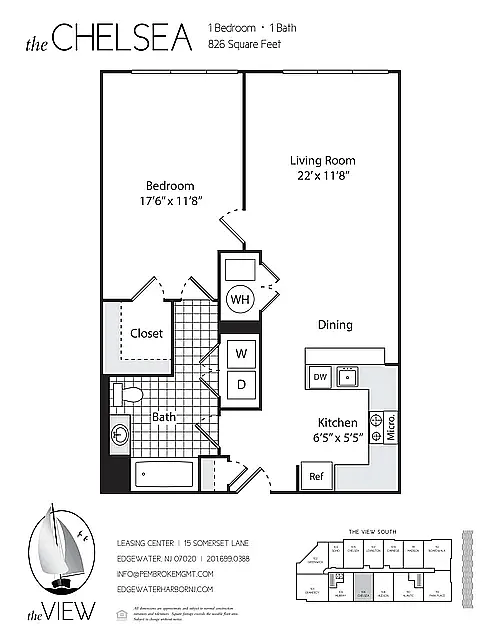 Floor plan CHELSEA