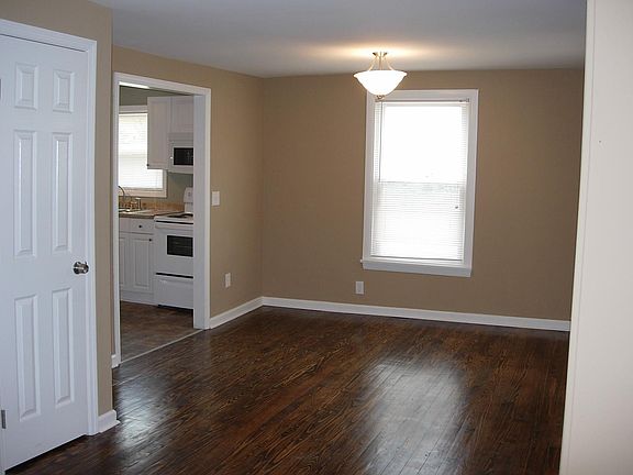 Dining Room - view from front door, with coat closet door sh