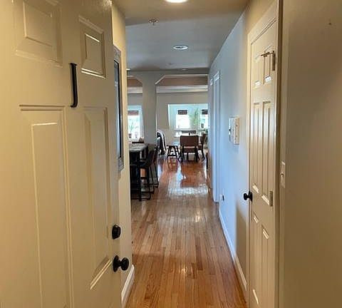 entrance to unit