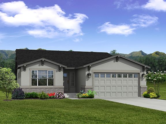 Craftsman Exterior Photo representing home to be built and may demonstrate optional features