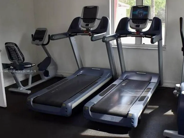 Gym on premises