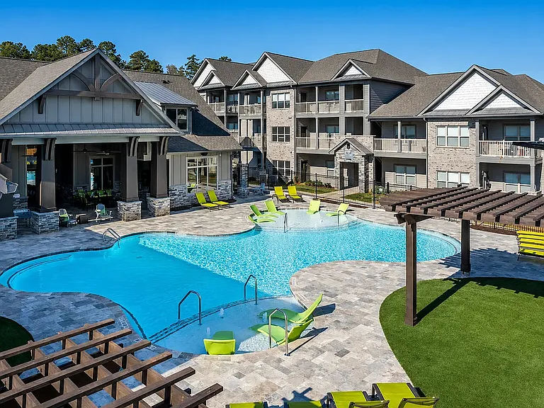 Resort style pool