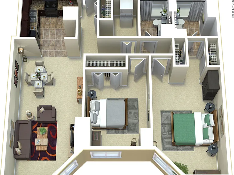 The Apartments at Charles Plaza — Photo 17