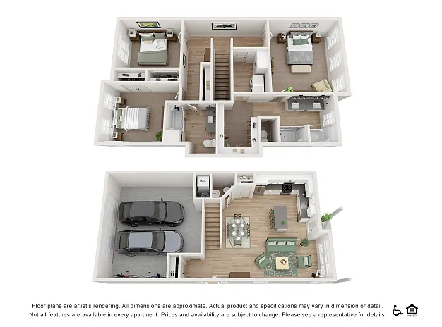 Floor plan 3x2TH-1752