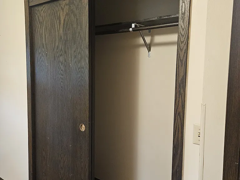 Inside closet of bedroom #1