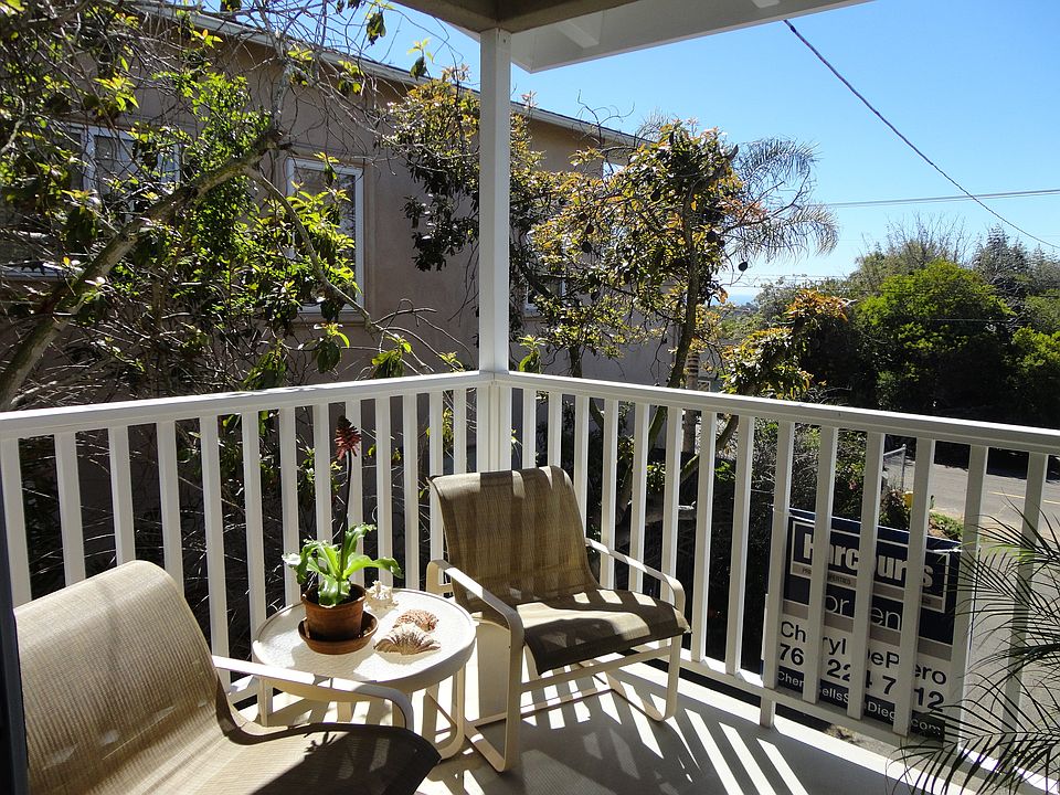Private Deck with Peak of Ocean