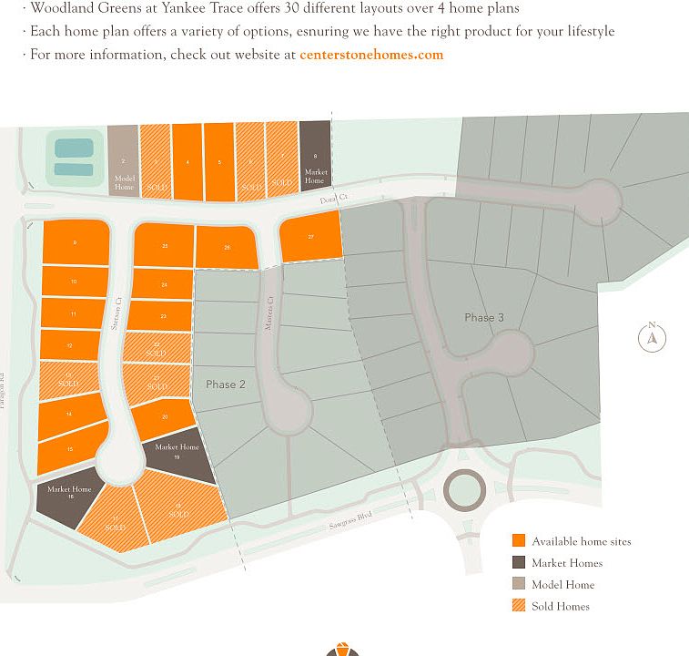 Woodland Greens at Yankee Trace by Centerstone Homes in Centerville OH