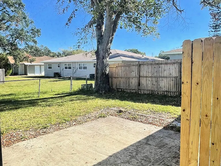 Patio and Backyard