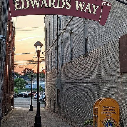 Sunset from Main Street