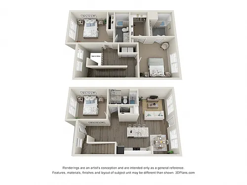 Floor plan C1TH-MCF