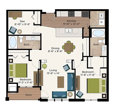 Floor plan The Highland