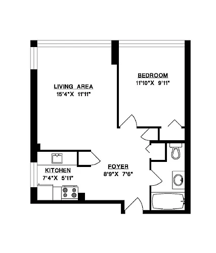 Floor plan 207