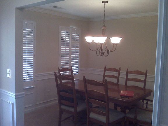 Formal Dining Room w/ Plantation Shutters