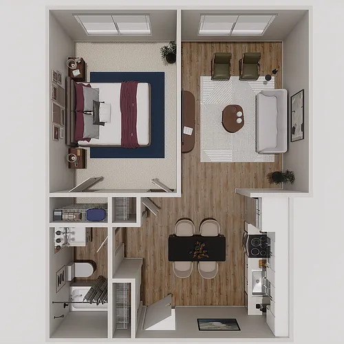 Floor plan 1-AG