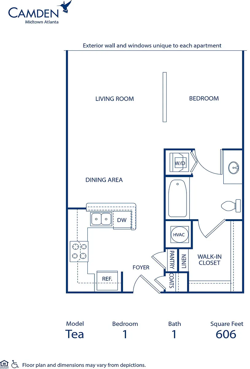 Floor plan Tea