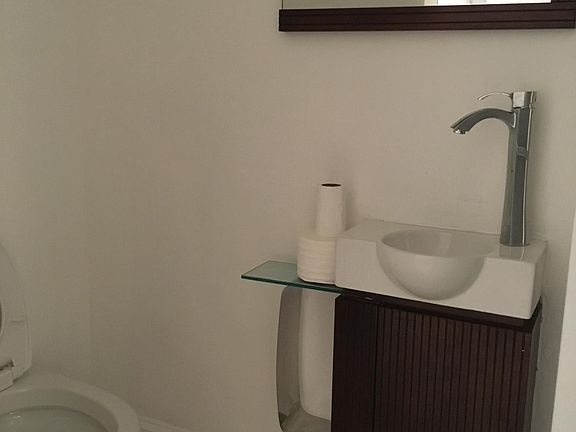 Second floor half bathroom