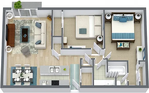Floor plan 2X1